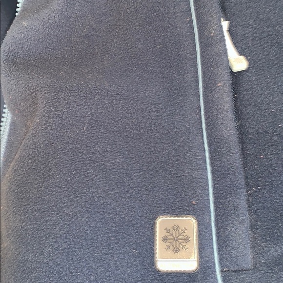 Alpine Tek Reversible Fleece & Waterproof Blue Outdoor Sport Hiking Jacket - Picture 6 of 7